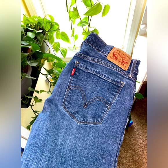 Size 28” (regular)- Levi’s 505 Straight Leg Women’s Jean - Picture 2 of 3